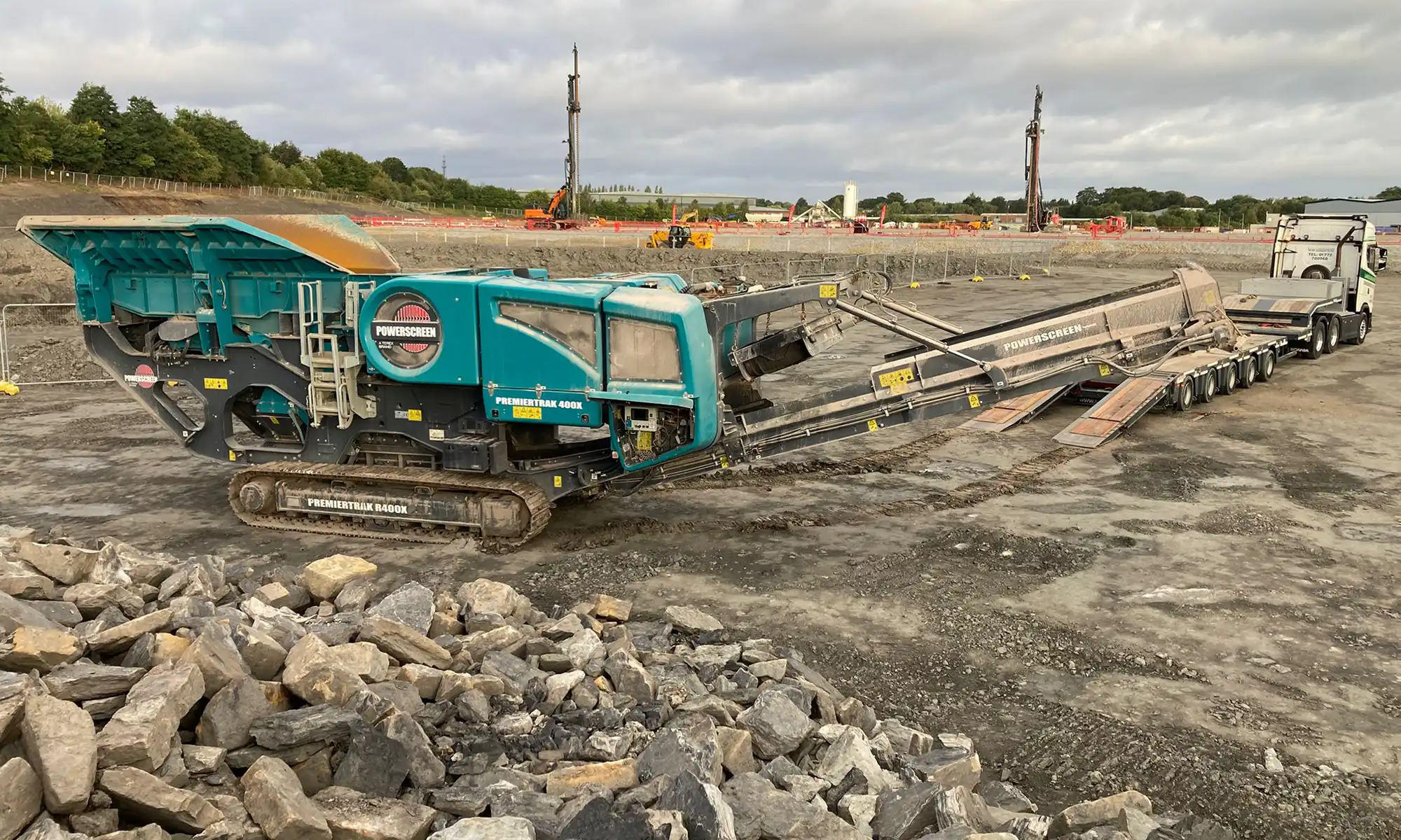 Pegson XR400 jaw crusher